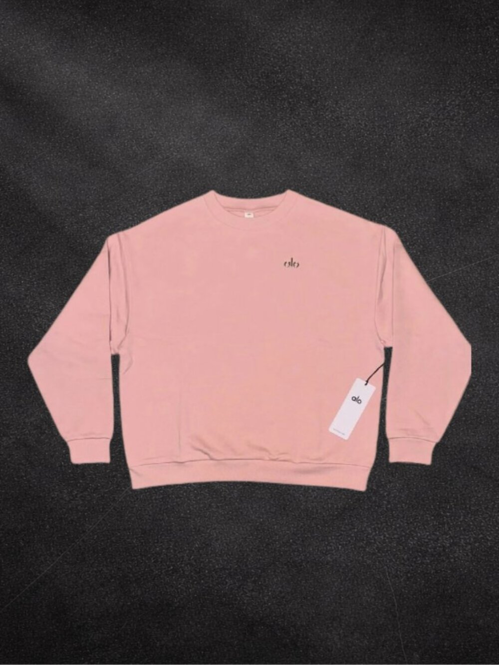 Alo Yoga Accolade Crewneck Pink Quartz Size S